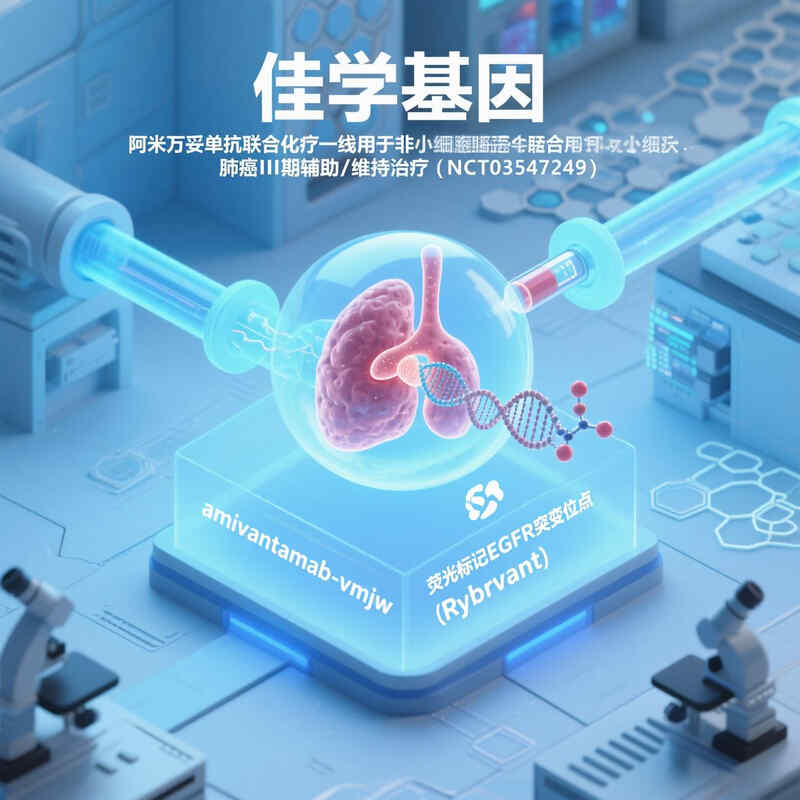 【DB电子官网基因检测】精准医疗下的新突破：阿米万妥单抗基因检测与靶向治疗应用全解